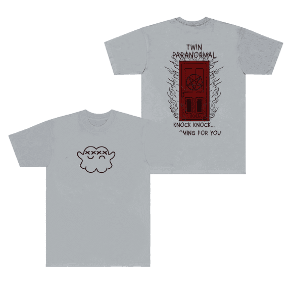 Twin Paranormal Merch T-Shirt New Logo Short Sleeve Door to Hell Tee Men Women T Shirts Tops