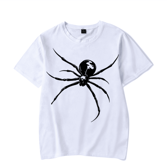 Twin Paranormal Merch T-Shirt New Logo Short Sleeve Spider Tee Men Women T Shirts Top Streetwear