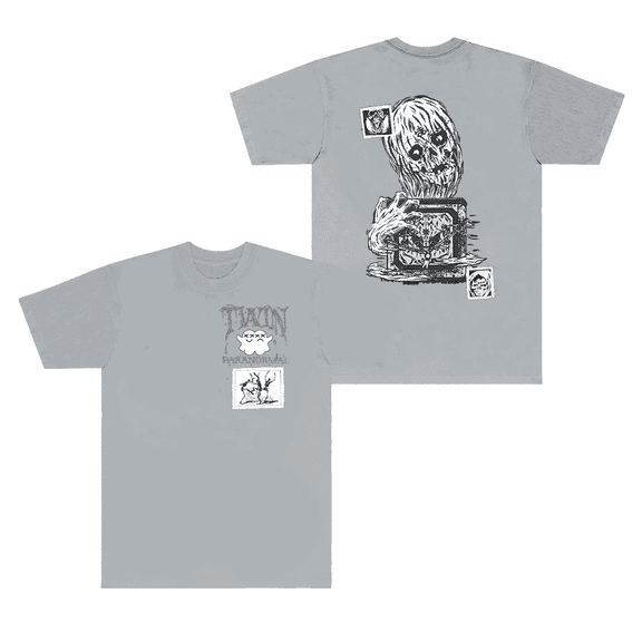 Twin Paranormal Merch T-Shirt New Logo Short Sleeve Three Ghouls Tee Men Women T Shirts Tops