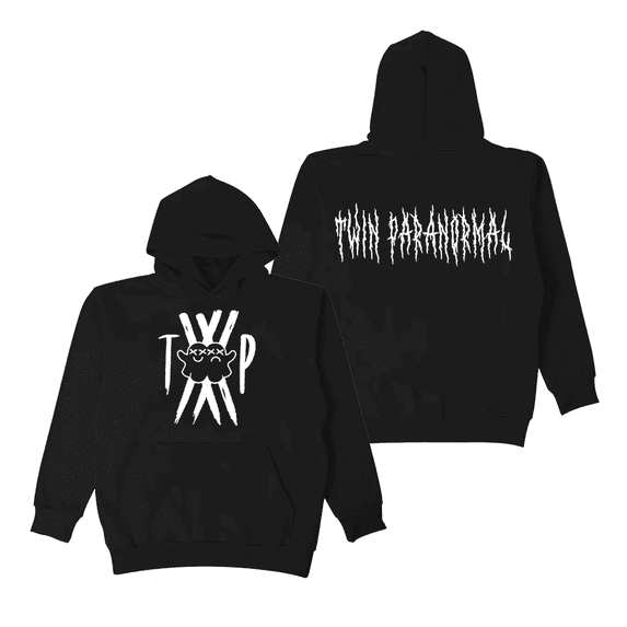 Twin Paranormal Skin Walker Island Merch Hoodie - Unisex Comfortable Fabric Long Sleeve Pullover, Hooded Casual Streetwear Sweatshirt for Men Women,XXL,black