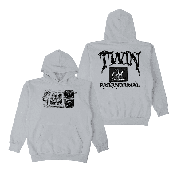 Twin Paranormal Spectral Glitch Merch Hoodie Long Sleeve Sweatshirt Men Women Streetwear Pullover