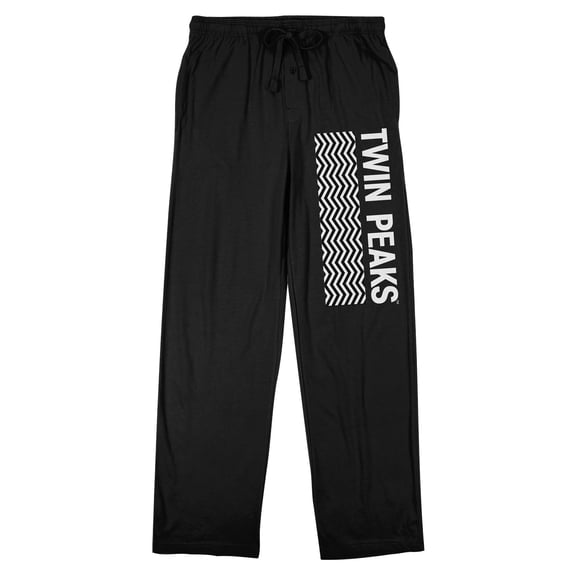 Twin Peaks 1990 Men's Black Sleep Pants-Medium