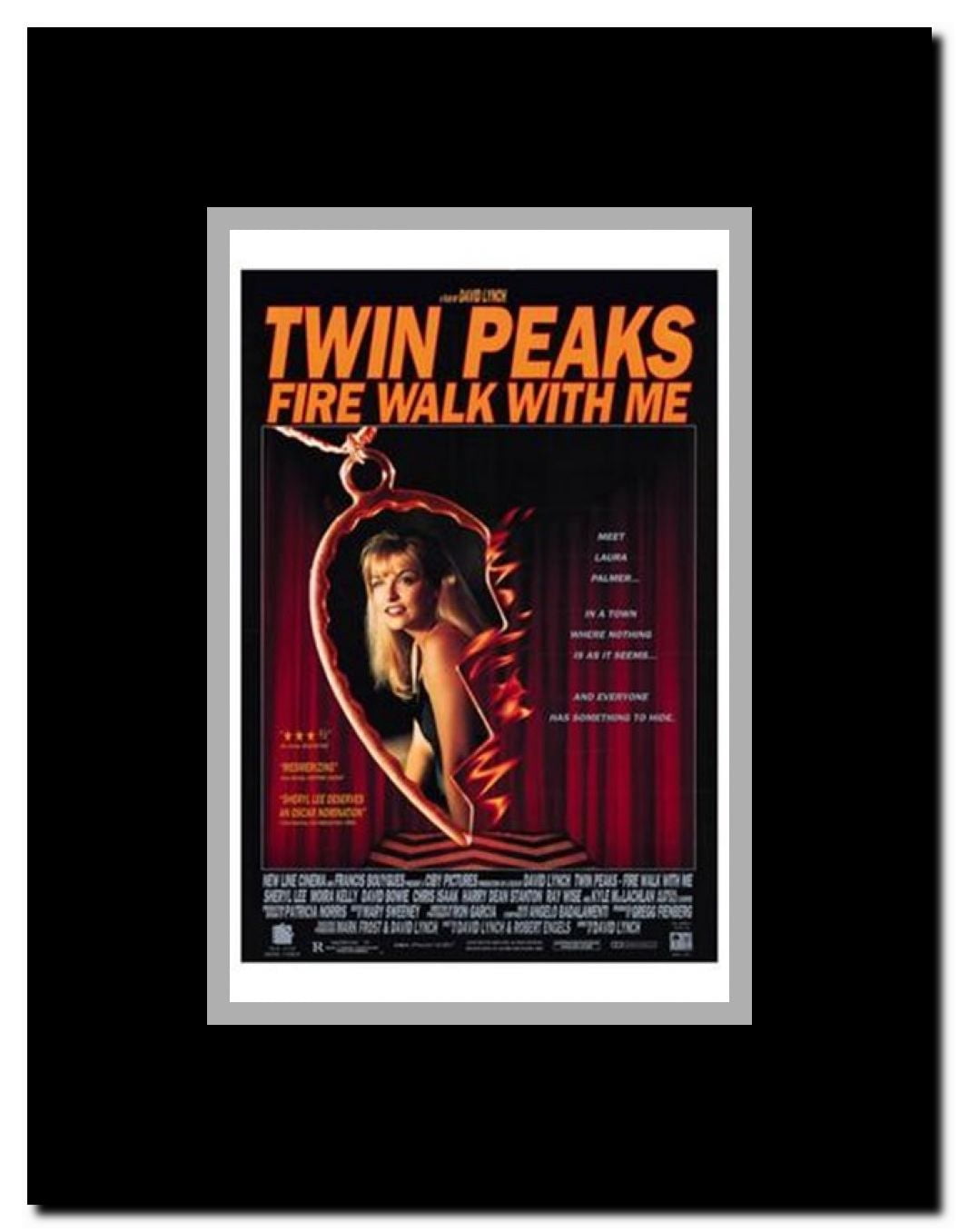 Twin Peaks: Fire Walk with Me Framed Movie Poster