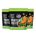 thumbnail image 1 of Twin Peaks Ingredients Protein Puffs, Low Carb Keto Friendly Protein Snacks, Jalapeno Cheddar (2.1 ounce, 3 Pack), 1 of 9