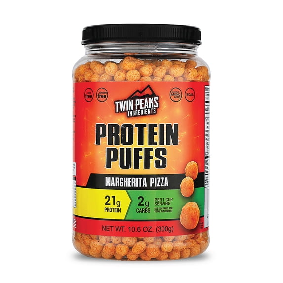 Twin Peaks Ingredients Protein Puffs - Margherita Pizza