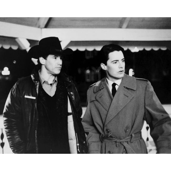 Twin Peaks Kyle Maclachlan Michael Ontkean In Action 24x36 Classic Hollywood Poster