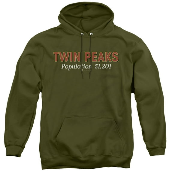Twin Peaks - Population - Pull-Over Hoodie - X-Large