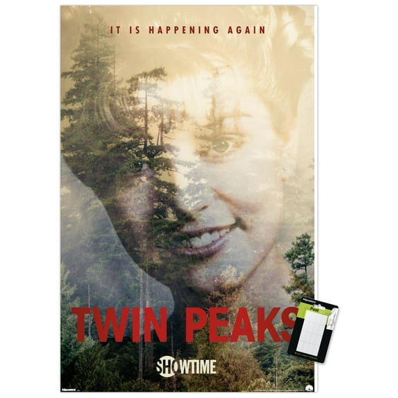 Twin Peaks: The Return (2017) - One Sheet Wall Poster, 22.375" x 34"