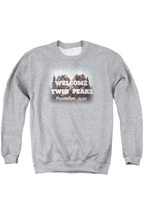 Twin Peaks - Welcome To - Crewneck Sweatshirt - X-Large