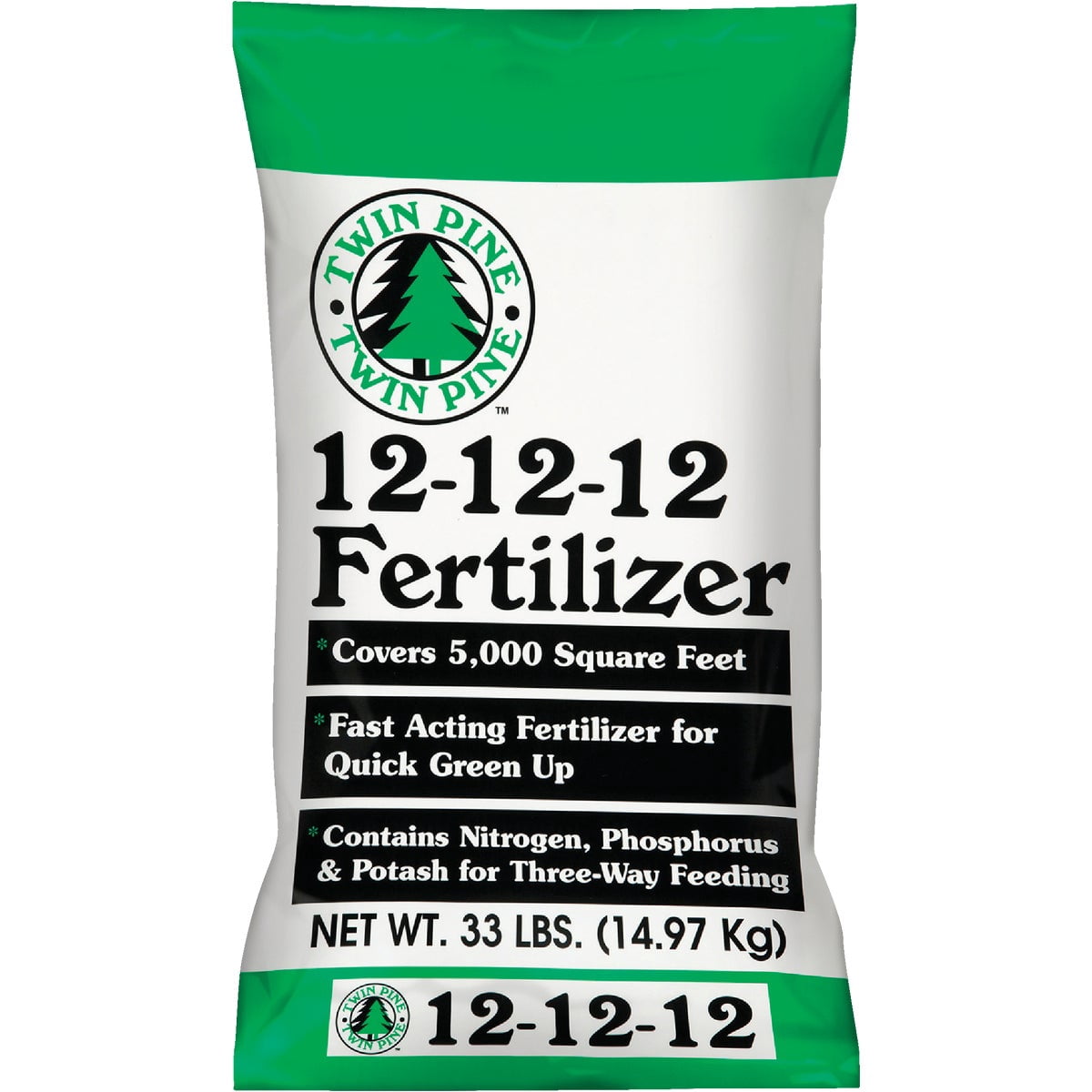 Twin Pine 7137 40 lbs All-purpose Fertilizer 12-12-12 — Outdoor & Indoor Plant Use, Easy Application