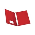thumbnail image 1 of Twin-Pocket Folders with 3 Fasteners Letter, 1/2" Capacity, Red, 25/Box, 1 of 7