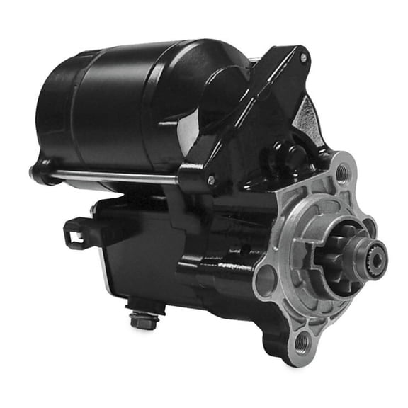 Twin Power 1.4kW Black Starter for Harley Davidson 1981-2013 Sportster - Bl
