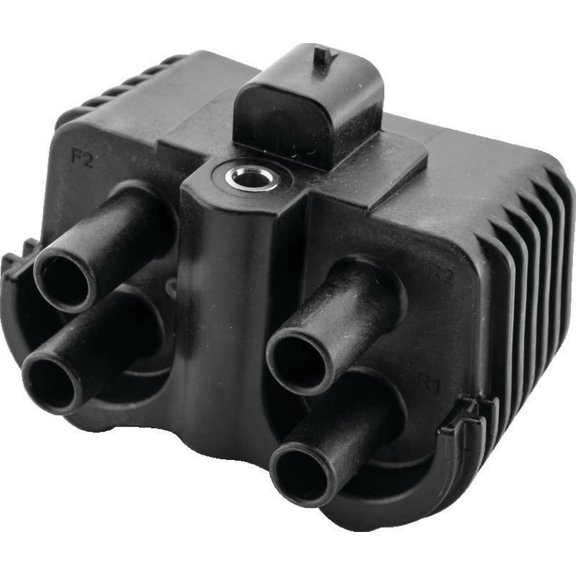 Twin Power 18-Up Softail Ignition Coil Black Replaces H-D 31600067 .4 ohm