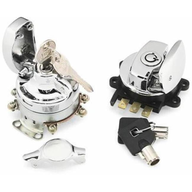 Twin Power 73-95 FL and Softail Electronic Fat Bob Ignition Switch Replaces H-D 68462-64 71501-73
