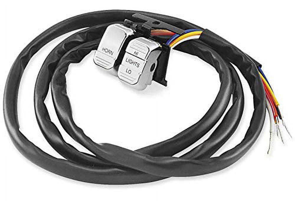 Twin Power 96-13 Big Twin XL V-Rod Black Dimmer/Horn Switch Replaces H-D 71597-96 71682-06A