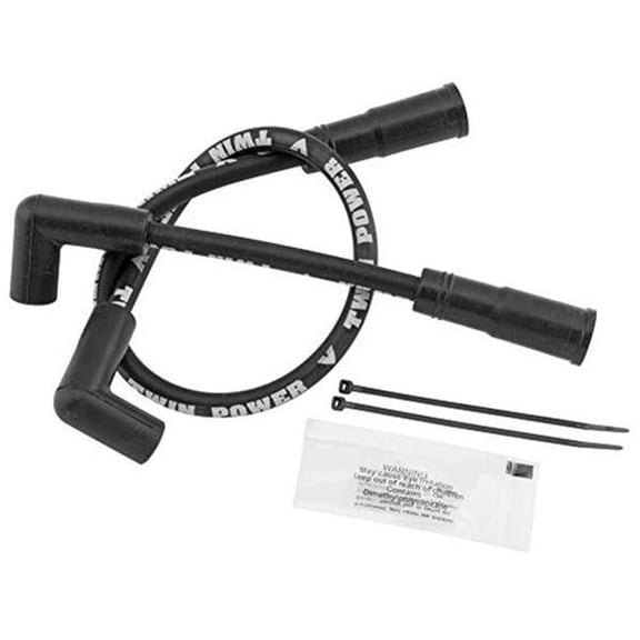 Twin Power Ignition Wire Set Black TP234B
