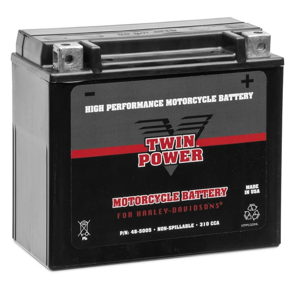 Twin Power TPWM72RBH High Performance Factory Activated AGM Battery