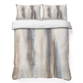 thumbnail image 1 of Twin Quilt Set 68''x86'', Beige Gray Lightweight Summer Bedspread Coverlet Set with 2 Pillow Shams, Abstract Grunge Mottled Neutral Texture Breathable All Season Quilt Bedding for Dorm/Bedroom, 1 of 9