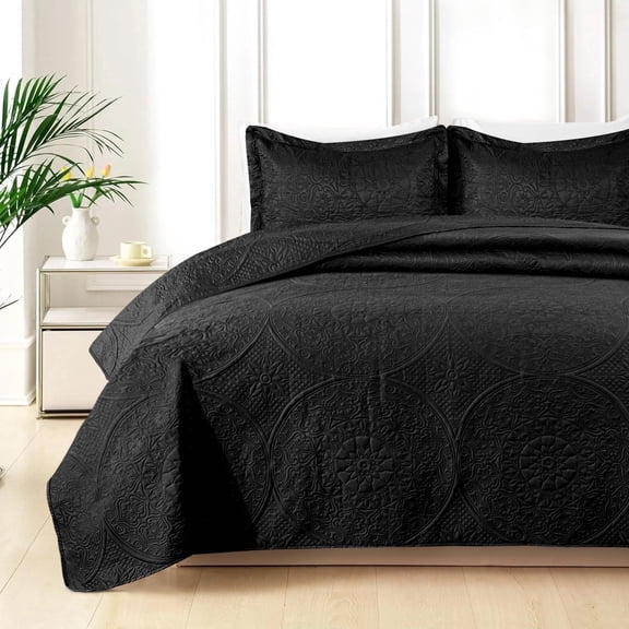 Twin Quilt Set - Lightweight Summer Bedspread Bedding Set for All Season, 2 Piece (1 Quilt, 1 Pillow Sham)