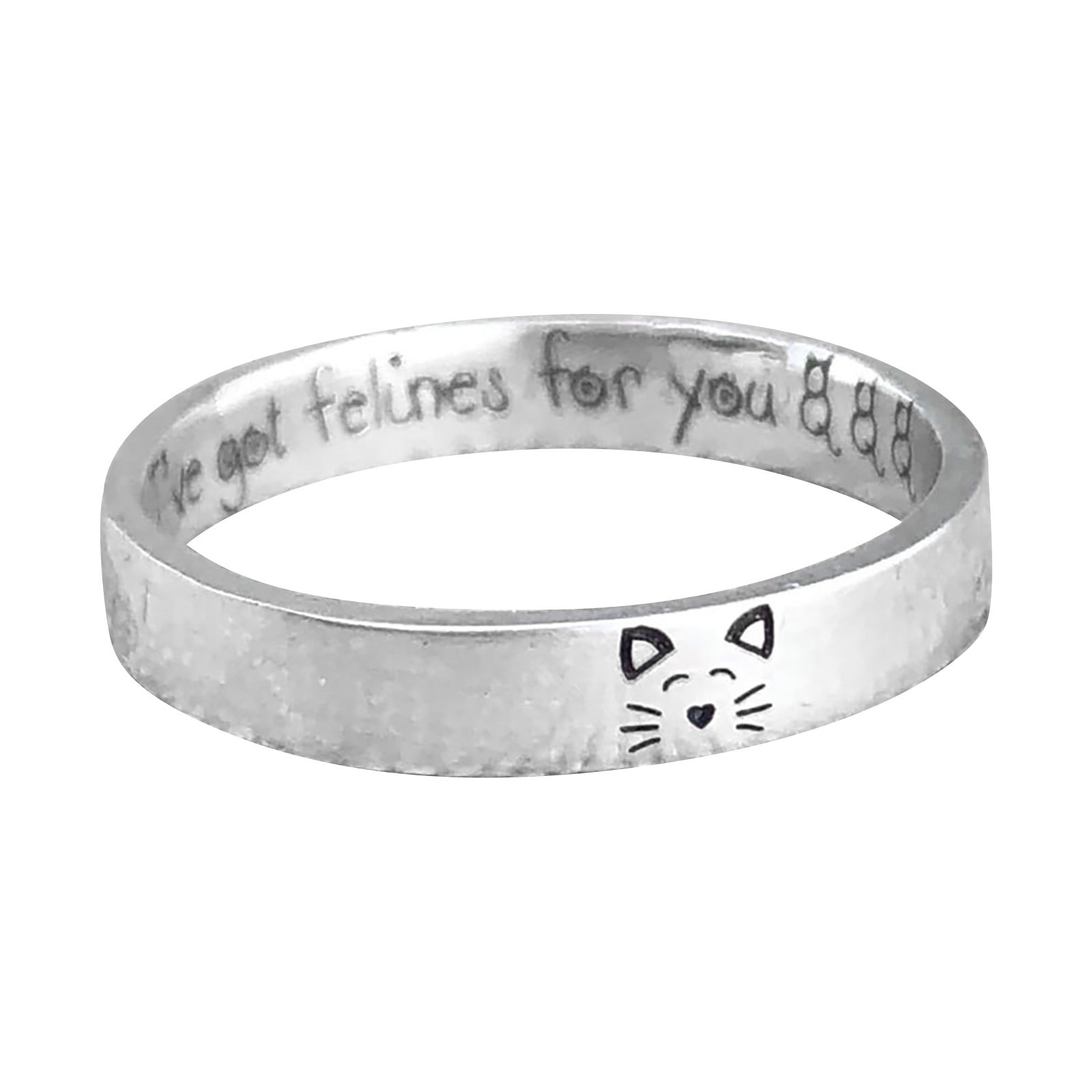 Twin Rings Sisters Ring Sheep Rings for Little Girls Rose Thumb Rings ...