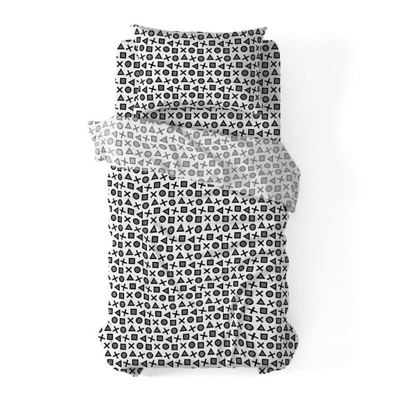 Playstation Game On Player 3 Piece Twin Sheet Set for Kids