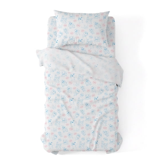 Pokemon On The Horizon 3 Piece Twin Sheet Set for Kids