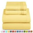 thumbnail image 1 of Twin Sheets Set, Soft Bed Sheets for Twin Size Bed, Cooling Microfiber Bedding Sheets & Pillowcases Sets, 3 Pieces Twin Size Sheets, 1 of 7