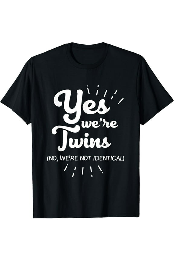 Twin Siblings Partner T-ShirtFunny Twin Clothing And Gift for Twins