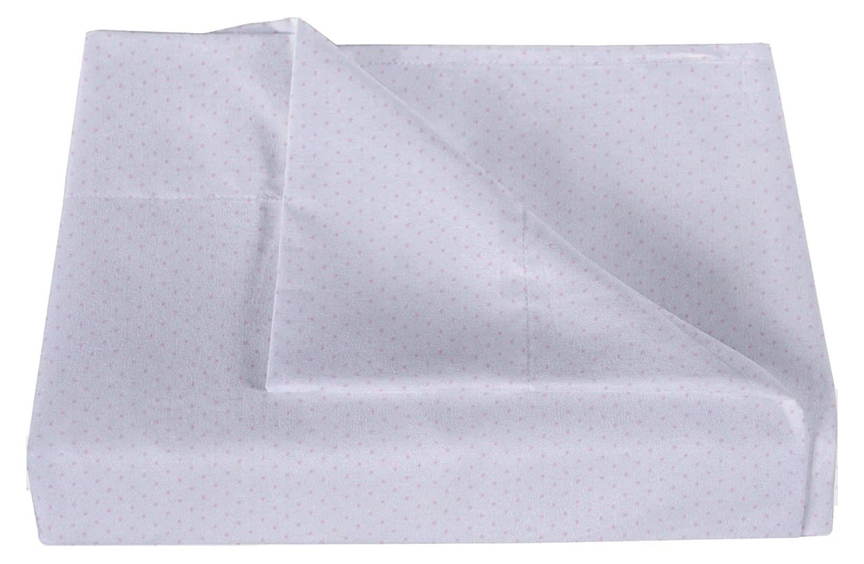 Twin Single Flat Top Sheet 100 Cotton Jersey Measures 67 x 96