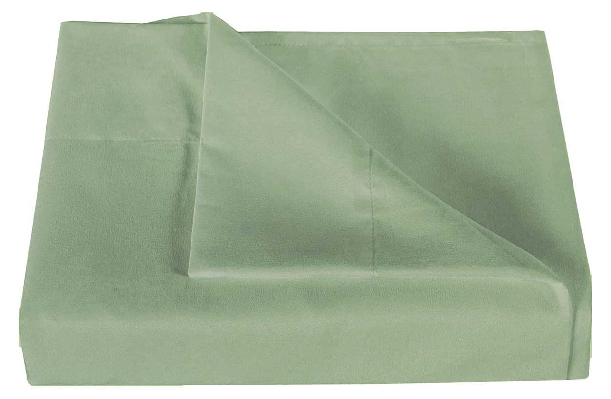 Twin Single Flat Top Sheet 100 Cotton Jersey Measures 67 x 96