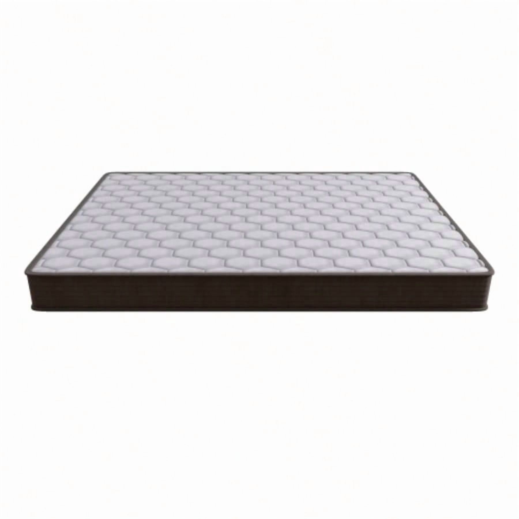 Twin Size 6 Inch Pocket Spring Mattress, Soft-Medium Firmness, Pocket Coil Structure, Suitable for Kids Guest Room Use