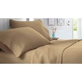 thumbnail image 1 of Twin Size 600 Thread Count Sheet Set Solid - 4 Piece - Hotel Luxury Bed Sheets- 24" Deep Pockets Easy Fit - Breathable & Cooling Sheets ( Taupe ), 1 of 6