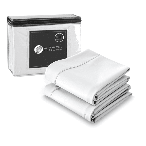 Urban Linens 4-Piece Twin Size Bed Sheet Set, Comfy Breathable, Easy-Fit & Wrinkle Free