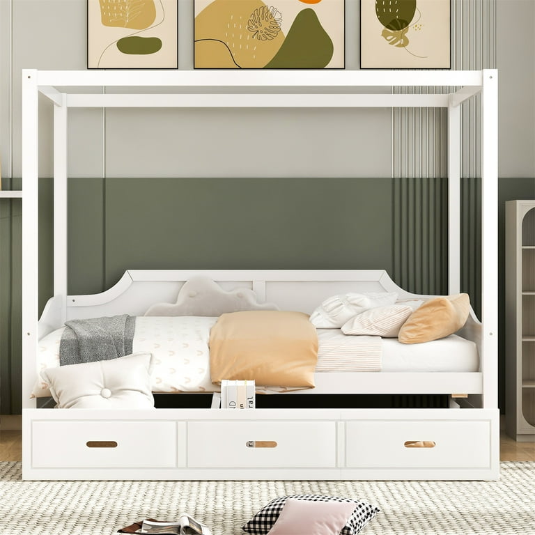Kids Canopy Bedroom Sets CAPRI LISCIO Kids Canopy Bed By VOLPI kids-canopy-bedroom-sets-capri-liscio-kids-canopy-bed-by-volpi