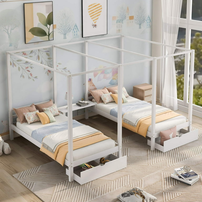 Canopy over twin bed online