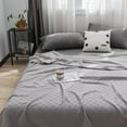 thumbnail image 1 of Twin Size Cotton Thermal Woven Throw Blanket for Sofa Couch Bed All Season Use 1-Piece, 1 of 6