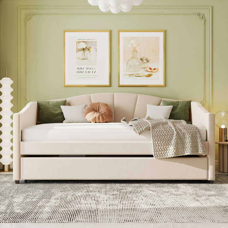 Walmart trundle online bed frame
