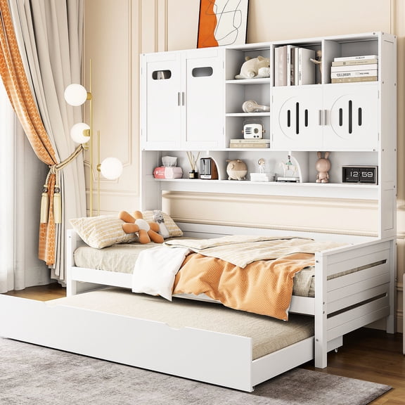 Twin Size Daybed | Utilizing Space for Extra Sleep | Quiet and Vibration - Free Use