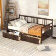 thumbnail image 1 of Twin Size Daybed Having Two Drawers and Easy Assembly, 1 of 20