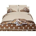 thumbnail image 1 of Twin Size Duvet Cover Sheets Set -  Sleepy Tiger, 1 of 2