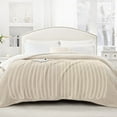 thumbnail image 1 of COWIN Electric Blanket Cal King Size,Flannel and Soft Cotton Fleece Heated Blanket with 10 Heating Levels & 1-8 Hours Auto Shut Off, Machine Washable, Beige, 72" x 84", 1 of 6