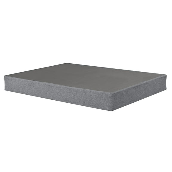 Twin Size Foldable Mattress Foundation Box Spring, 9 In. Metal & Combined Protected Lining Folding Spring Foundation, Frame Integrated