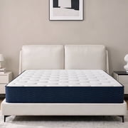 Twin Size Foam Mattress in a Box,10 Hybrid Mattresses Medium Firm Bed with Individually Pocket Coils Innerspring,Z-HOM