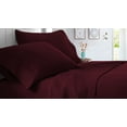 thumbnail image 1 of Twin Size Giza Cotton Sheet Set Solid - 4 Piece - Hotel Luxury Bed Sheets- 24" Deep Pockets Easy Fit - Breathable & Cooling Sheets ( Wine ), 1 of 6
