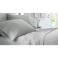 thumbnail image 1 of Twin Size Giza Cotton Sheet Set Solid - 4 Piece - Hotel Luxury Bed Sheets- 30" Deep Pockets Easy Fit - Breathable & Cooling Sheets ( Light Gray ), 1 of 6
