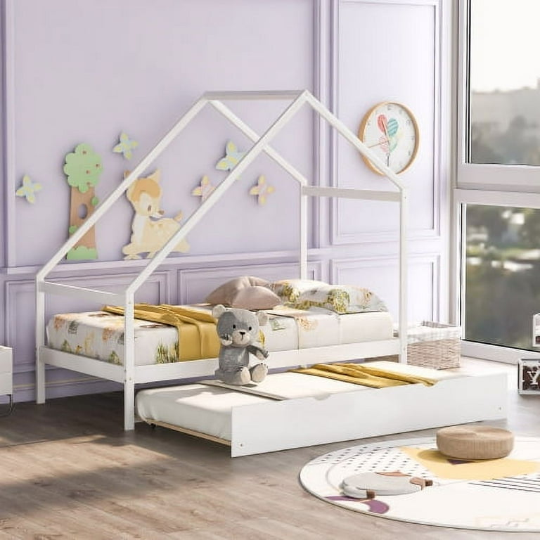 Girls trundle bed cheap