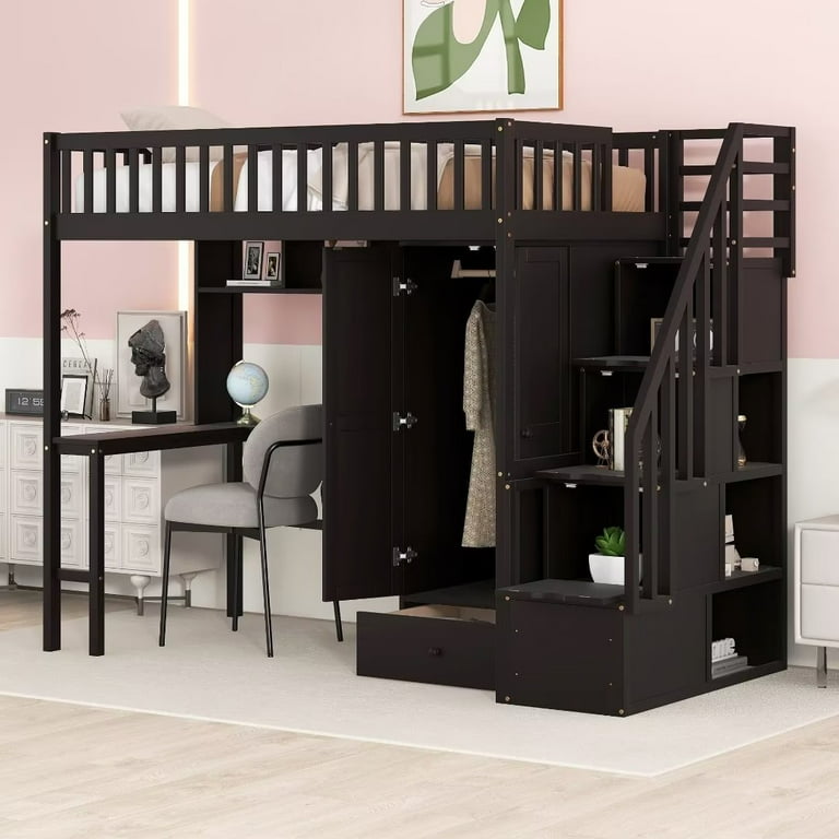 Big loft shop bed