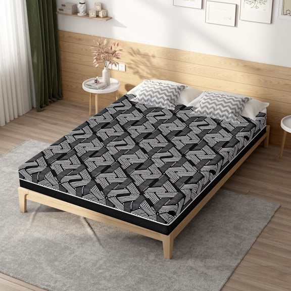 Twin Size Mattress, 6 Inch Twin Gel Memory Foam Mattress for Cool Night & Pressure Relief, Medium Firm in a Box, Back Pain Relief, Washable Cover, 75x39x6 (6 Inch, Twin)