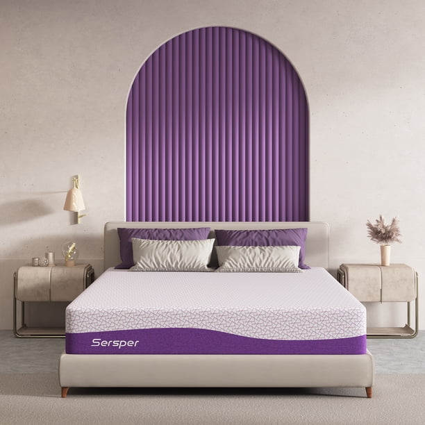 Twin Size Mattress, Serweet 10 Inch Gel Memory Foam Single 