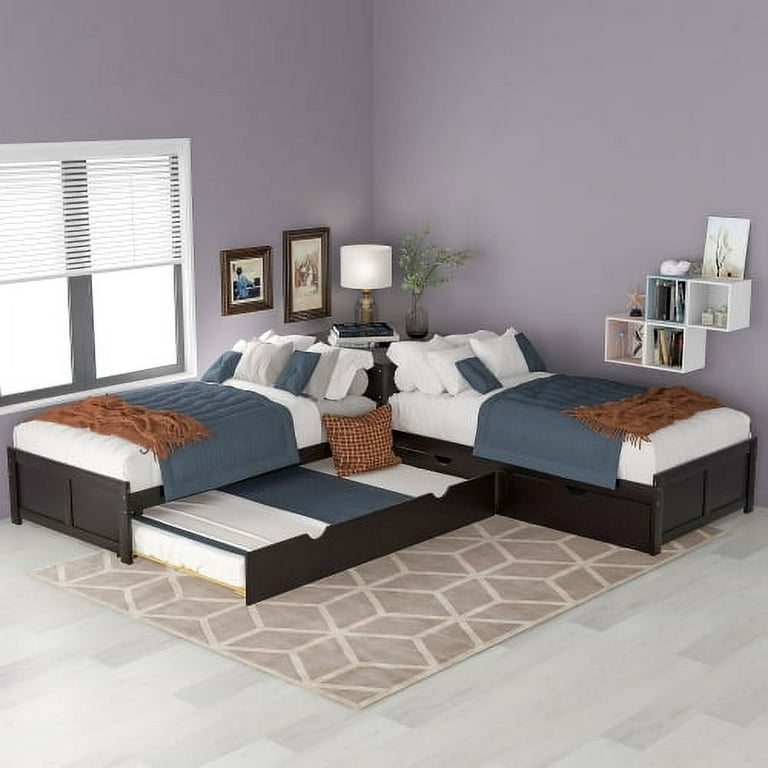 Corner bed unit store